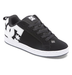 Court Graffik Shoes - Black/White Stencil