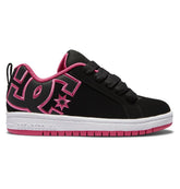 Court Graffik Shoes - Black/Pink Stencil