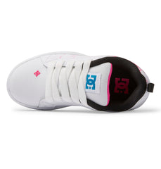 Graffiti Print Court Graffik Shoes - Bright Rose