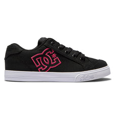 Chelsea Shoes - Black/Pink Stencil