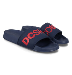 DC Slides - Navy/Red