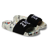 DC Slides - White/Multi