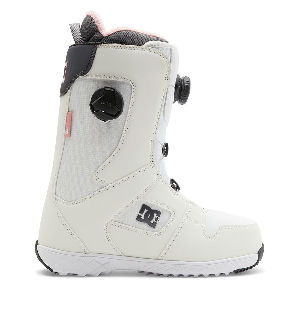 Phase BOA® Pro Snowboard Boots - White/Pink/Battleship