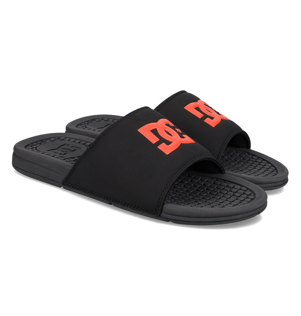 Bolsa Slides - Black/Grey/Red Black/Grey/Red