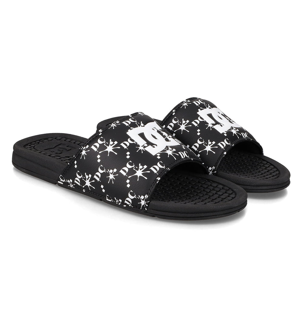Bolsa Slides - Black/White Black/White