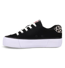 Chelsea Platform Shoes - Blk/Pnk/Leopd Black/Pink/Leopard