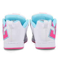 Court Graffik Shoes - Wh/Htpnk/Tur White/Hotpk/Turquoise