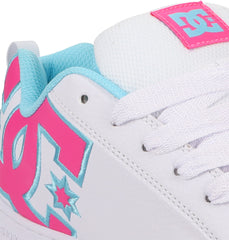 Court Graffik Shoes - Wh/Htpnk/Tur White/Hotpk/Turquoise