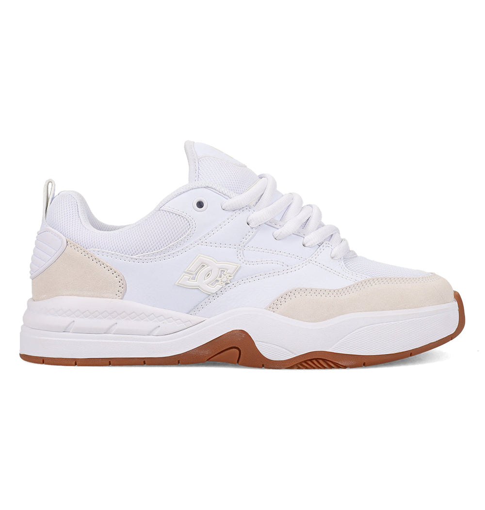 Ascend Skate Shoes - White/White/Gum White/Gum