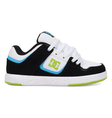 DC Cure Shoes - Blk/Wht/Blu/Grn Black/Wht/Blu/Grn