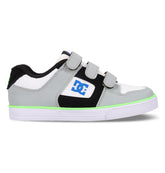 Pure Velcro Shoes - Grey/Black/Blue/Green Grey/Blk/Blue/Grn