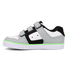 Pure Velcro Shoes - Grey/Black/Blue/Green Grey/Blk/Blue/Grn