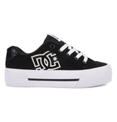 Chelsea Platform Shoes - Black / White