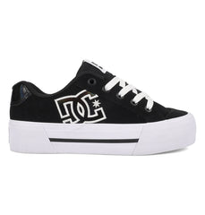 Chelsea Platform Shoes - Black / White