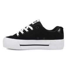 Chelsea Platform Shoes - Black / White