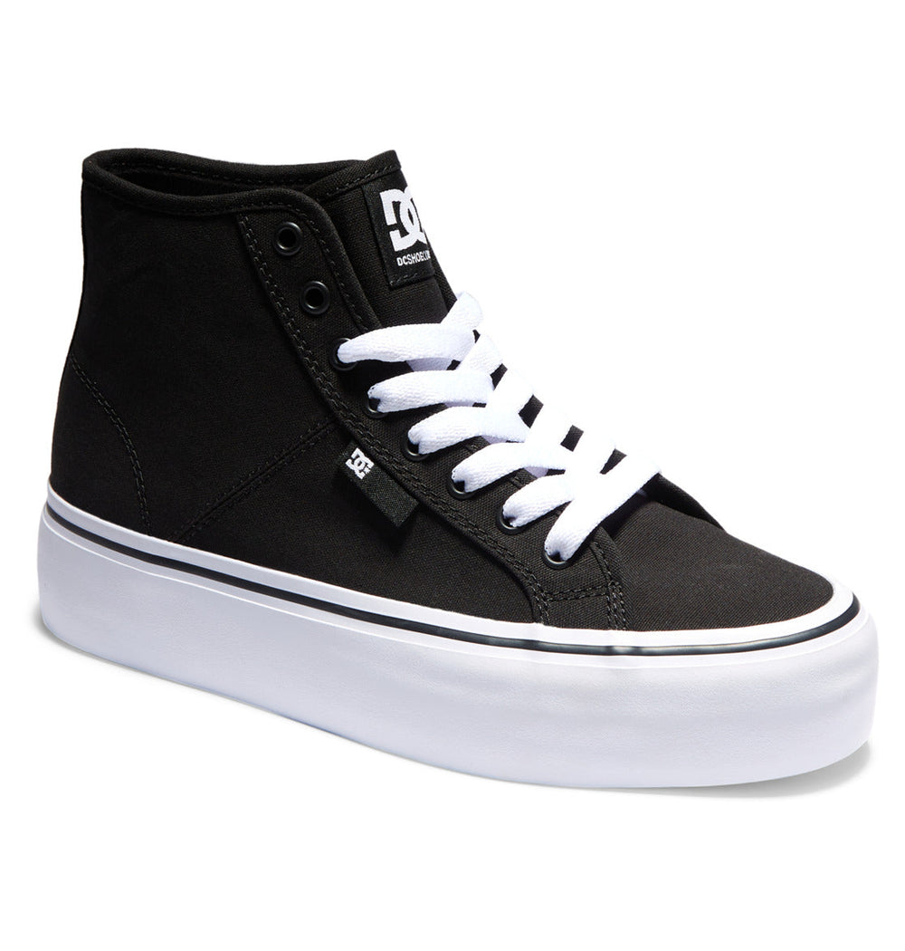 Manual Hi Platform High-Top Shoes - Black/White