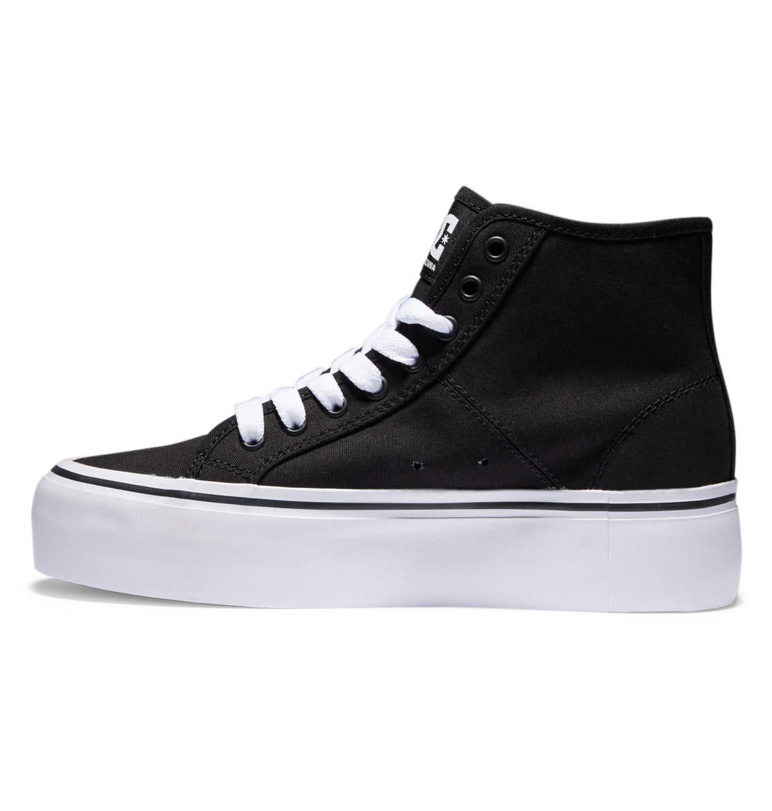 Manual Hi Platform High-Top Shoes - Black/White