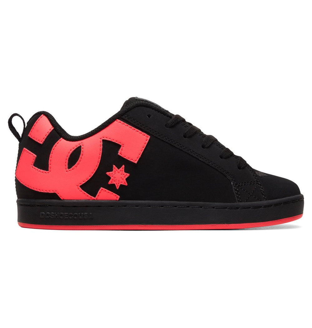 Court Graffik Shoes - Black/Hot Pink