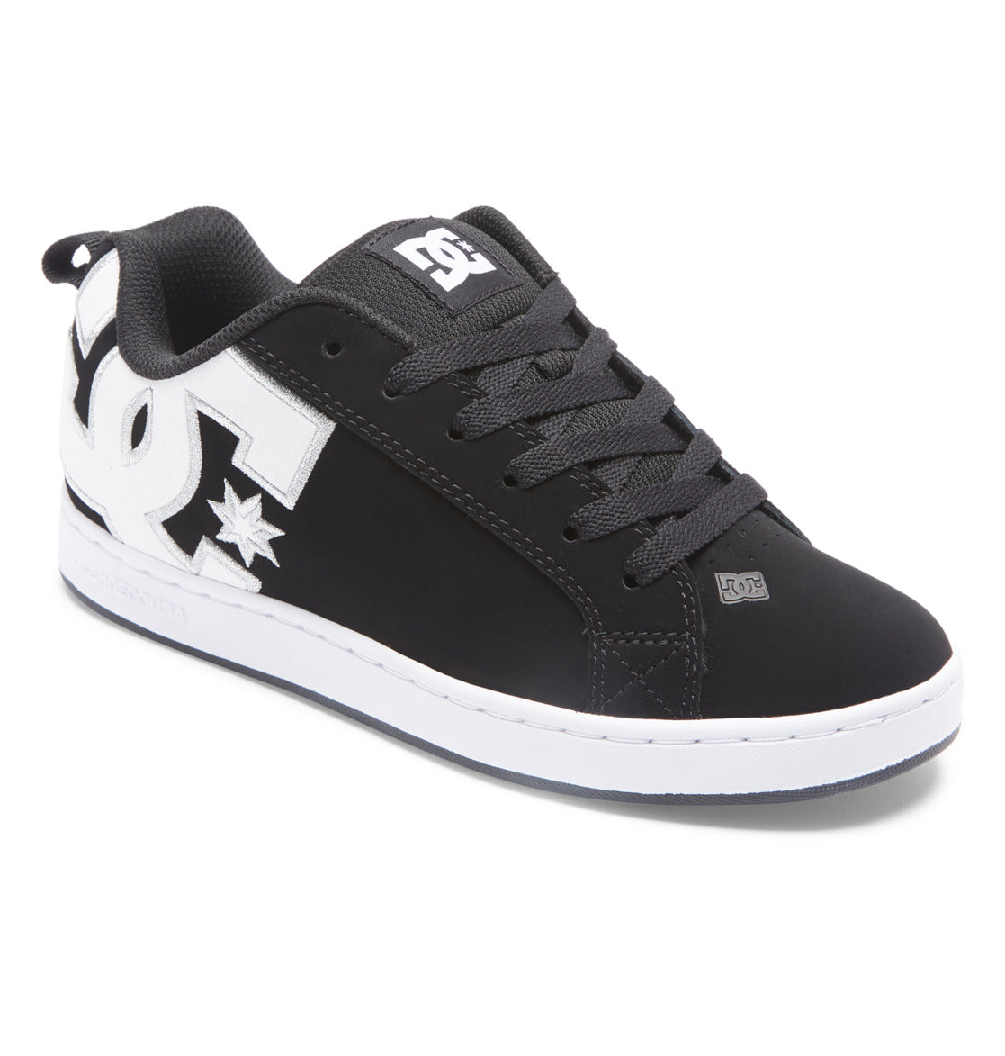 Court Graffik Shoes - Black/White Stencil