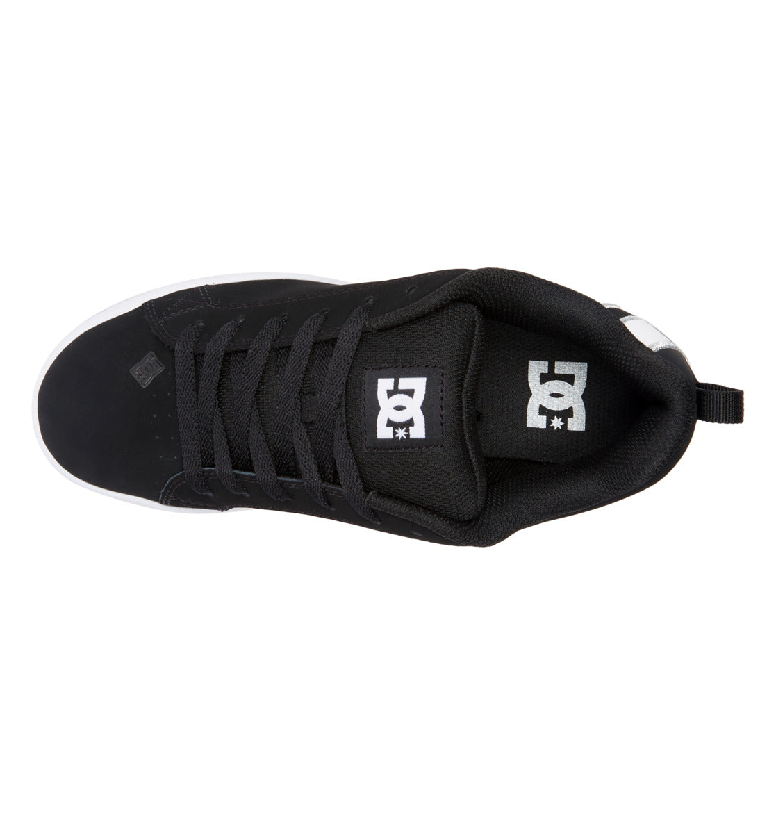 Court Graffik Shoes - Black/White Stencil