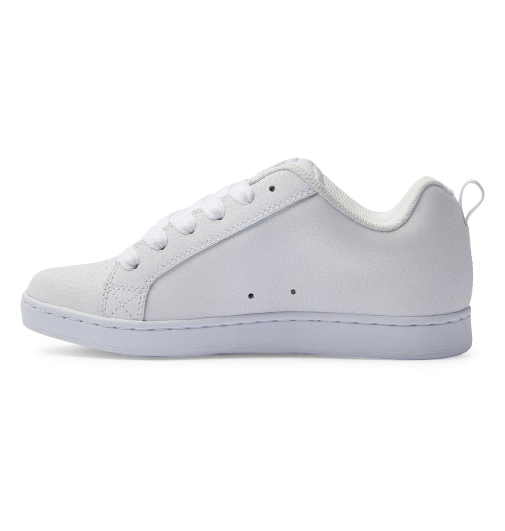 Court Graffik Shoes - White/M Silver