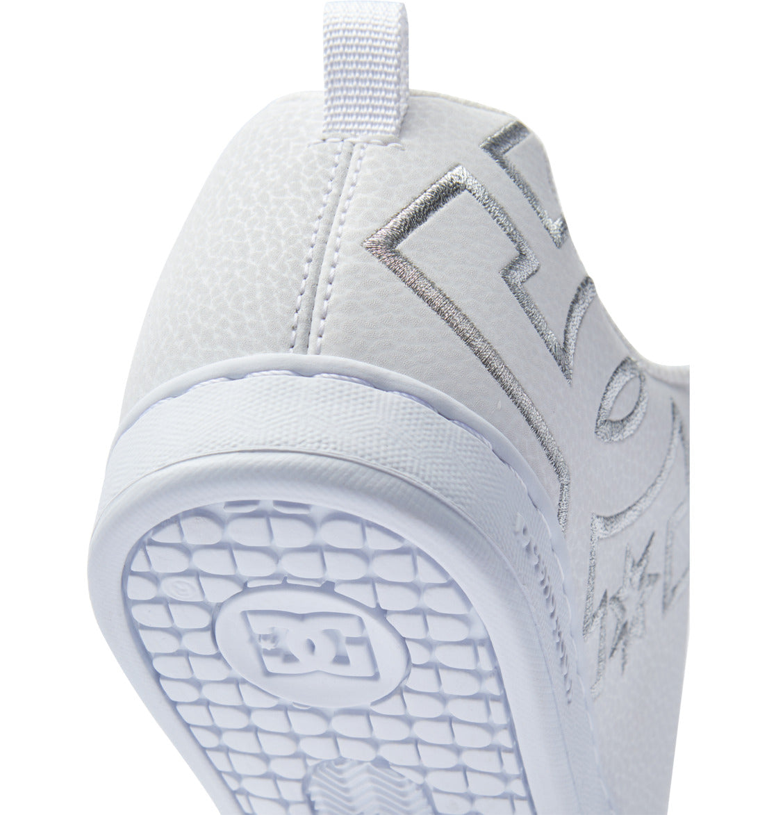 Court Graffik Shoes - White/M Silver