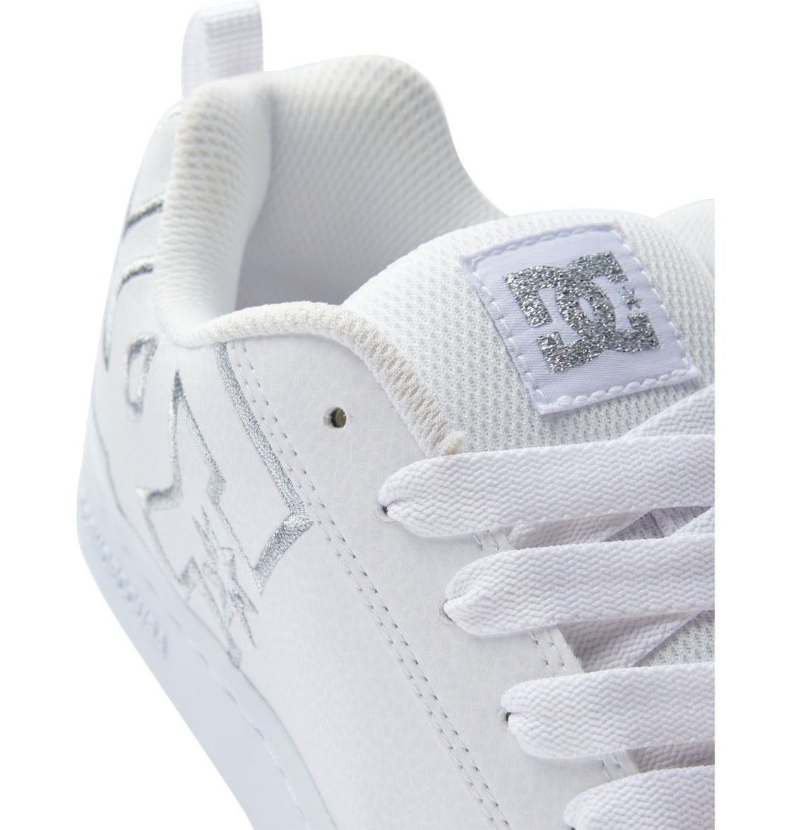 Court Graffik Shoes - White/M Silver
