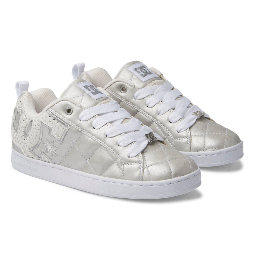 Court Graffik SE Shoes - White/Rainbow Sparkle