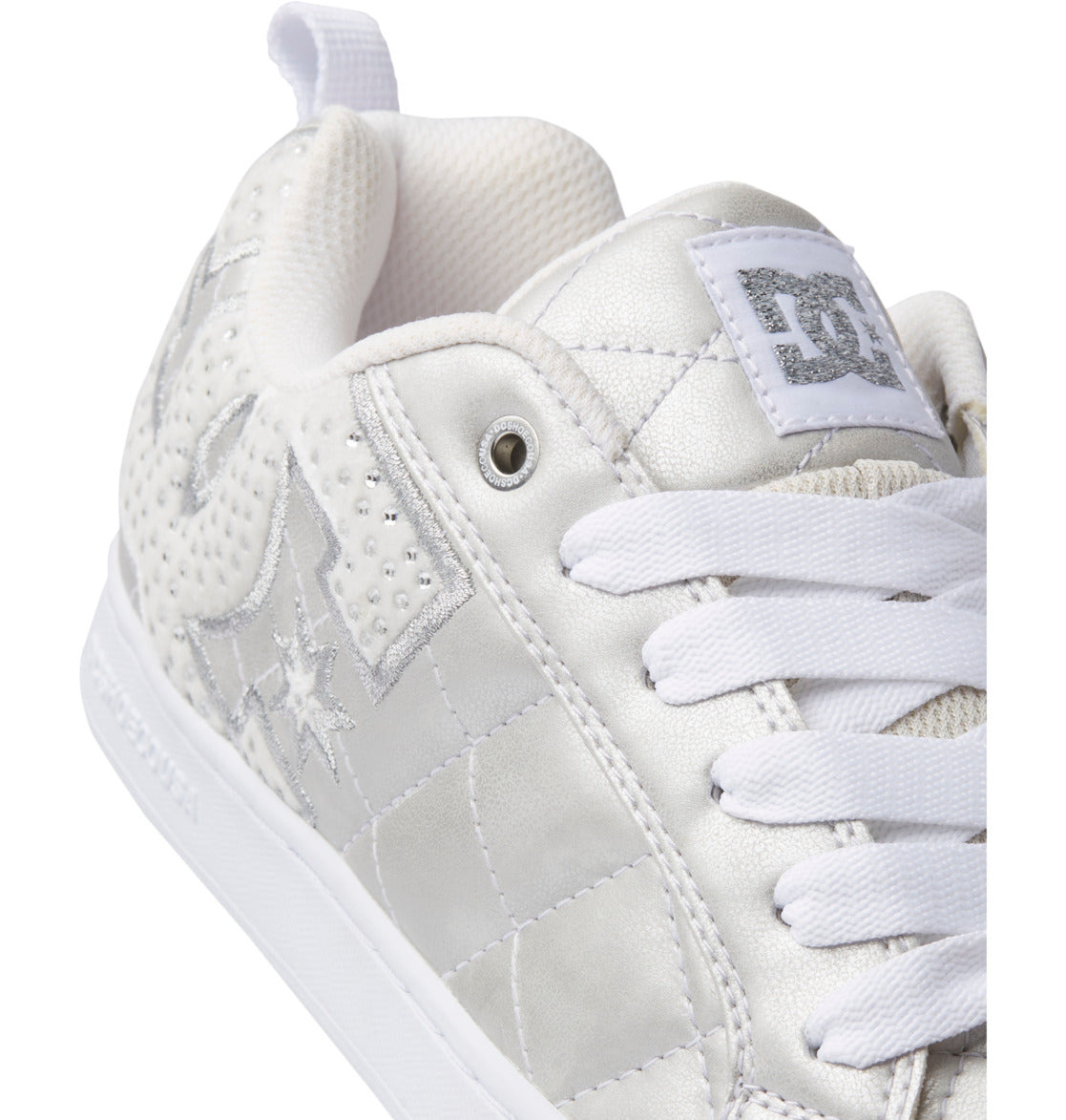 Court Graffik SE Shoes - White/Rainbow Sparkle