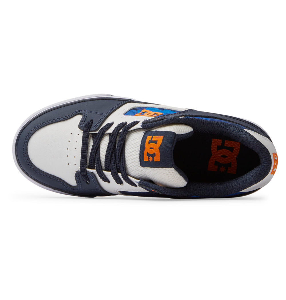 Pure Elastic Lace Shoes - Shady Blue/Orange