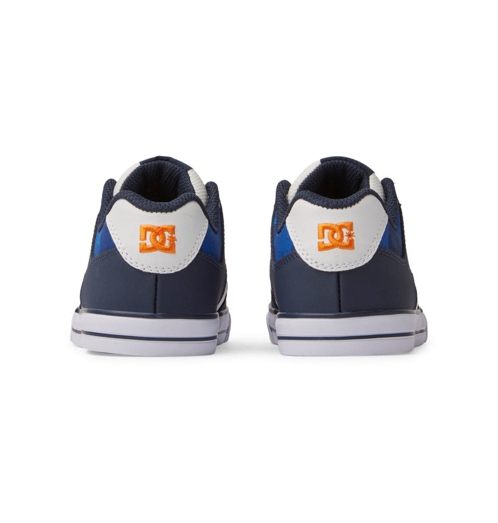 Pure Elastic Lace Shoes - Shady Blue/Orange