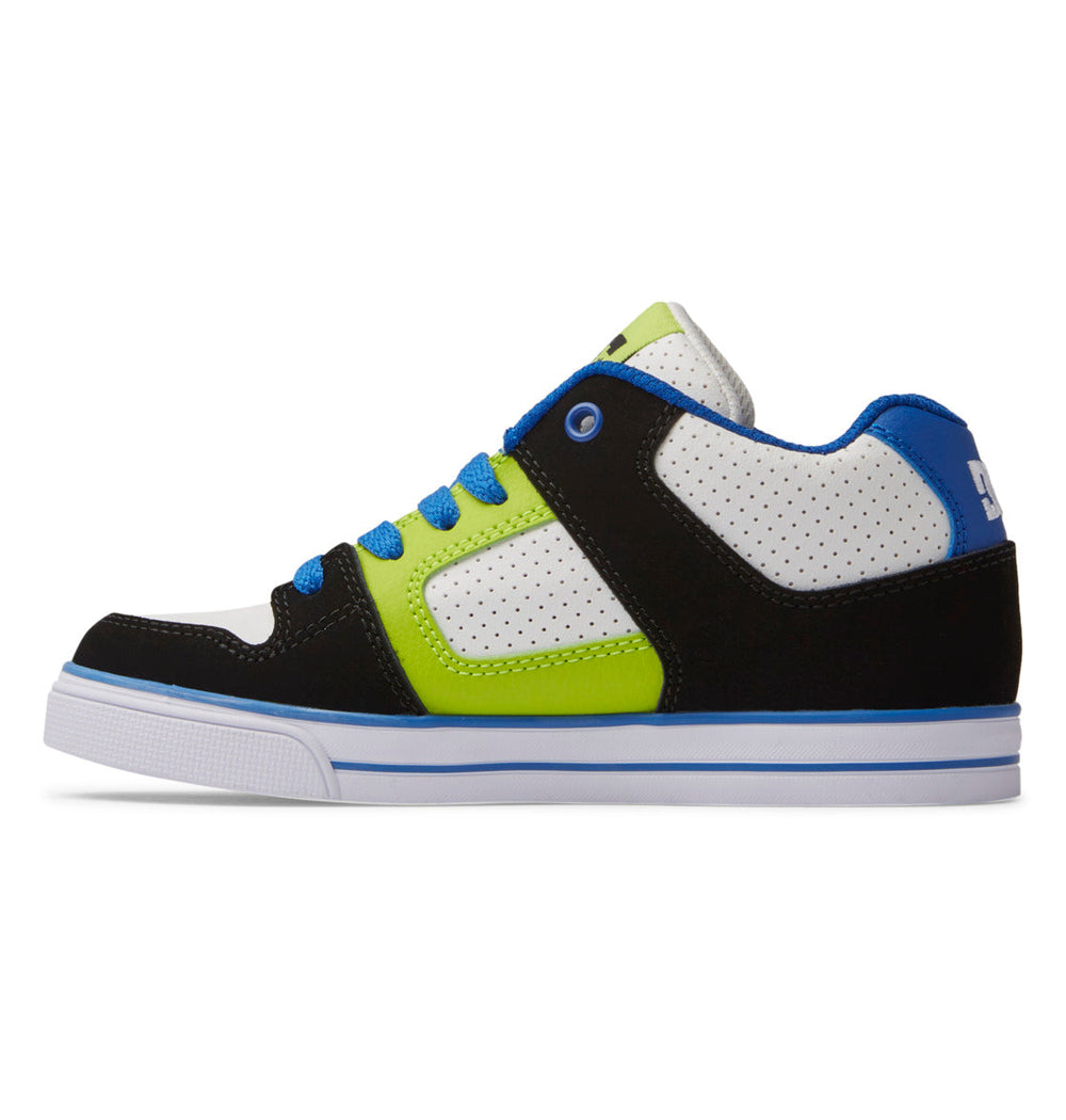 Pure MID Mid-Top Shoes - Black/Blue/Green