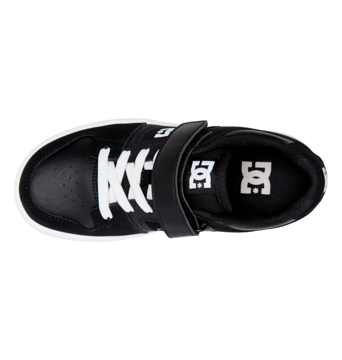 Manteca 4 Elastic Lace Shoes - Black/Black/White