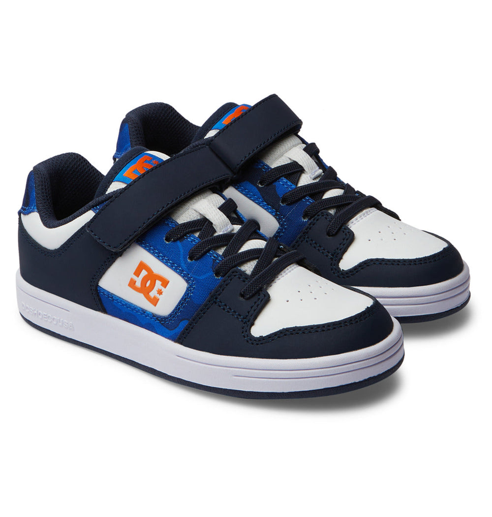 Manteca 4 Elastic Lace Shoes - Shady Blue/Orange