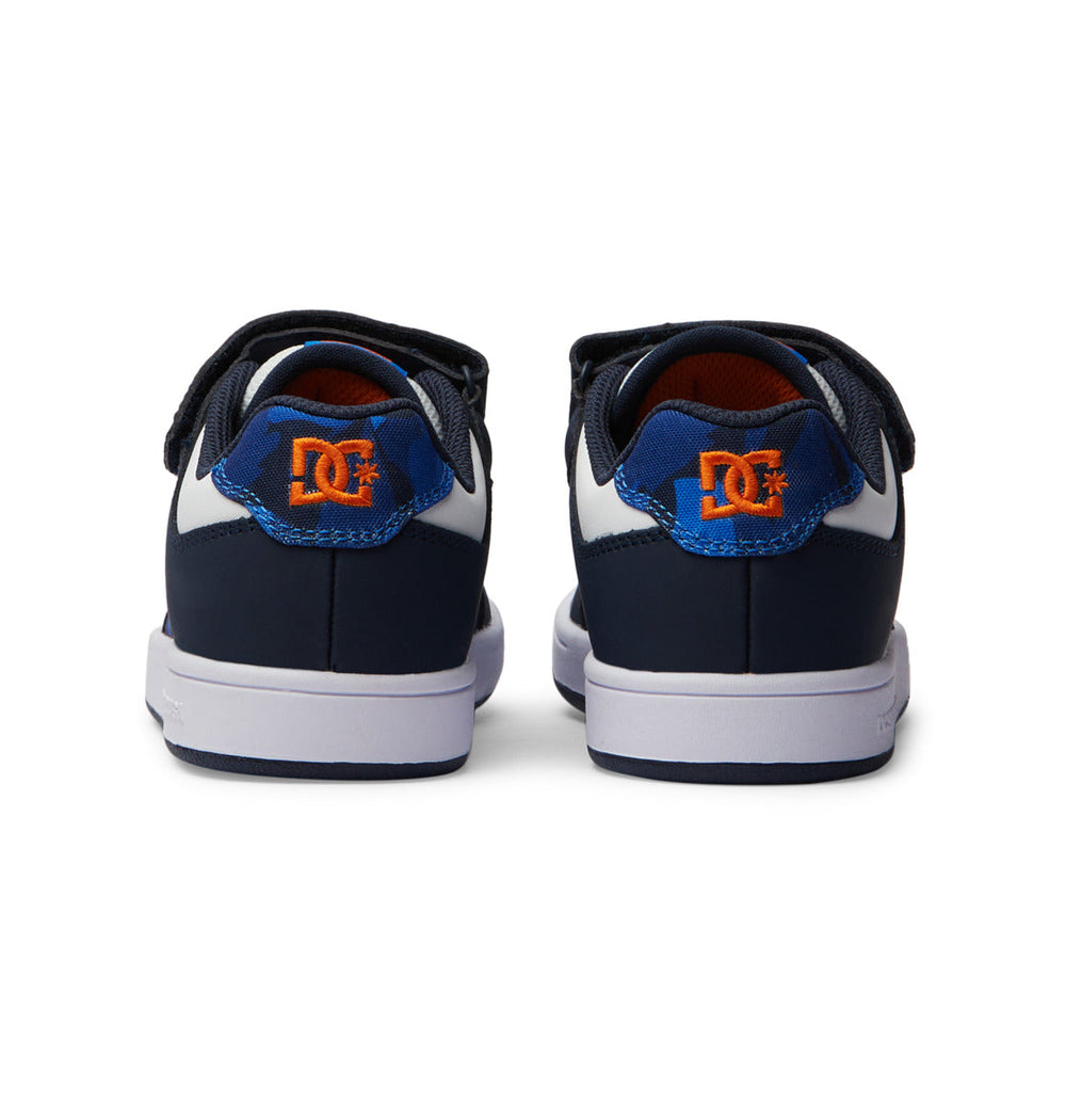 Manteca 4 Elastic Lace Shoes - Shady Blue/Orange
