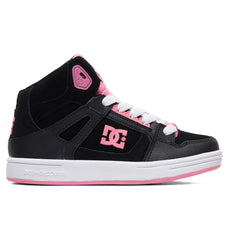 Pure High-Top Shoes - Black/Pink