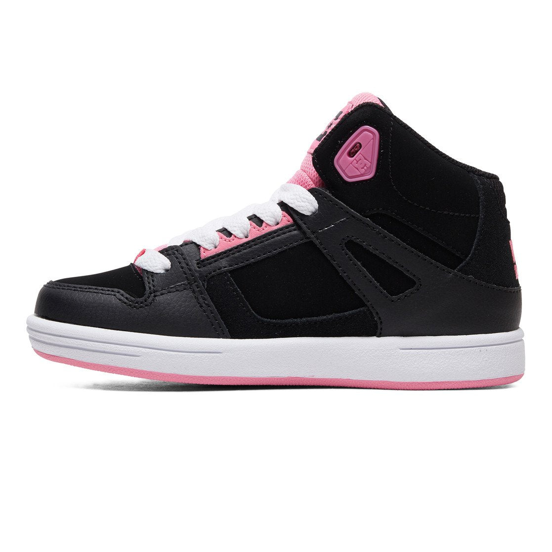 Pure High-Top Shoes - Black/Pink