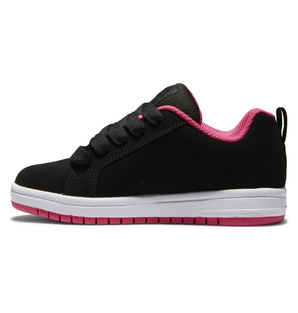 Court Graffik Shoes - Black/Pink Stencil