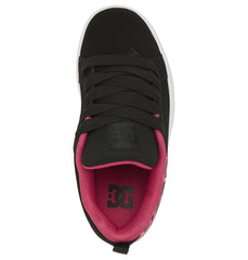 Court Graffik Shoes - Black/Pink Stencil
