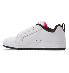 Graffiti Print Court Graffik Shoes - Bright Rose