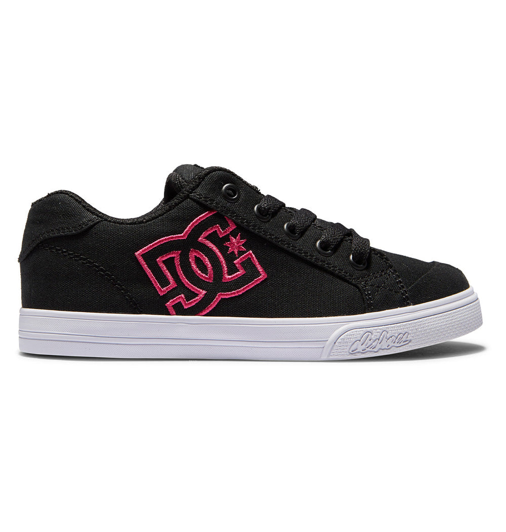 Chelsea Shoes - Black/Pink Stencil
