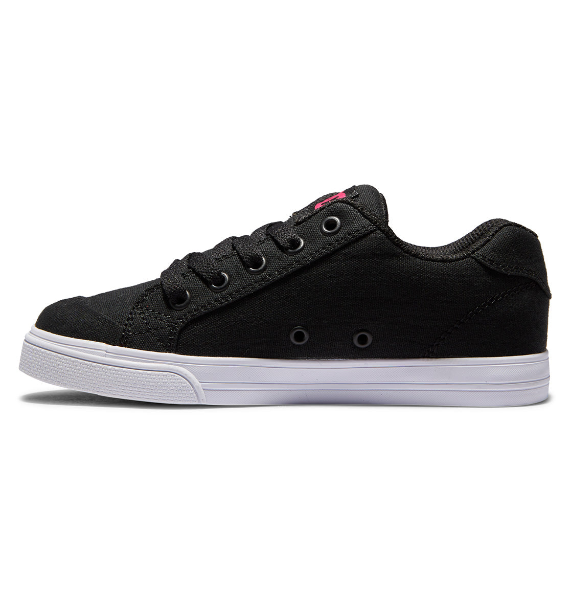 Chelsea Shoes - Black/Pink Stencil