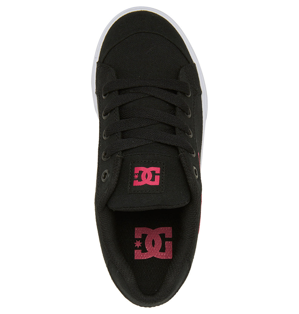 Chelsea Shoes - Black/Pink Stencil