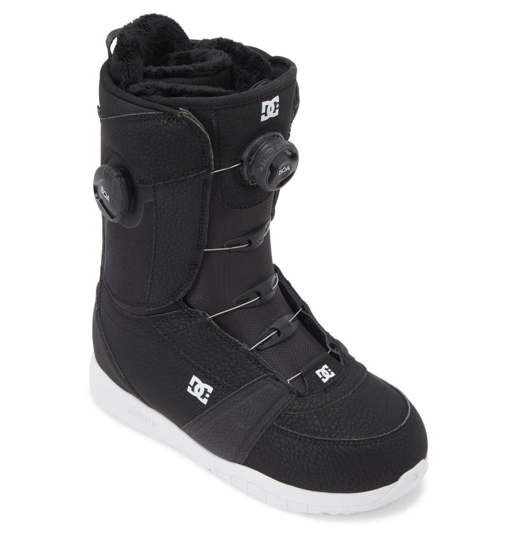 Lotus BOA® Snowboard Boots - Black/White