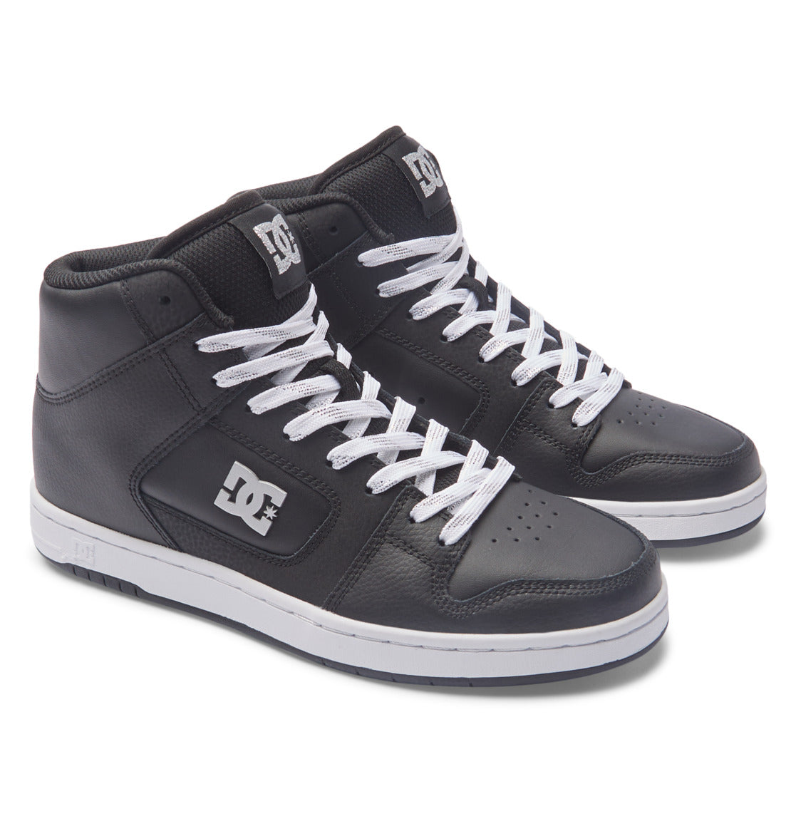 Manteca 4 Hi High-Top Shoes - Black/Silver