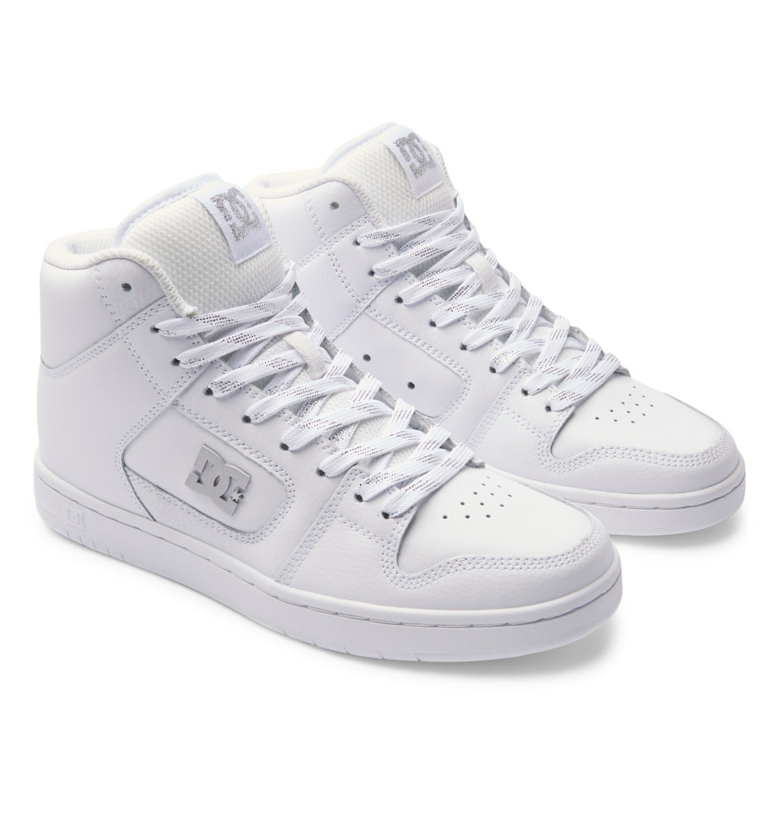 Manteca 4 Hi High-Top Shoes - White/Silver
