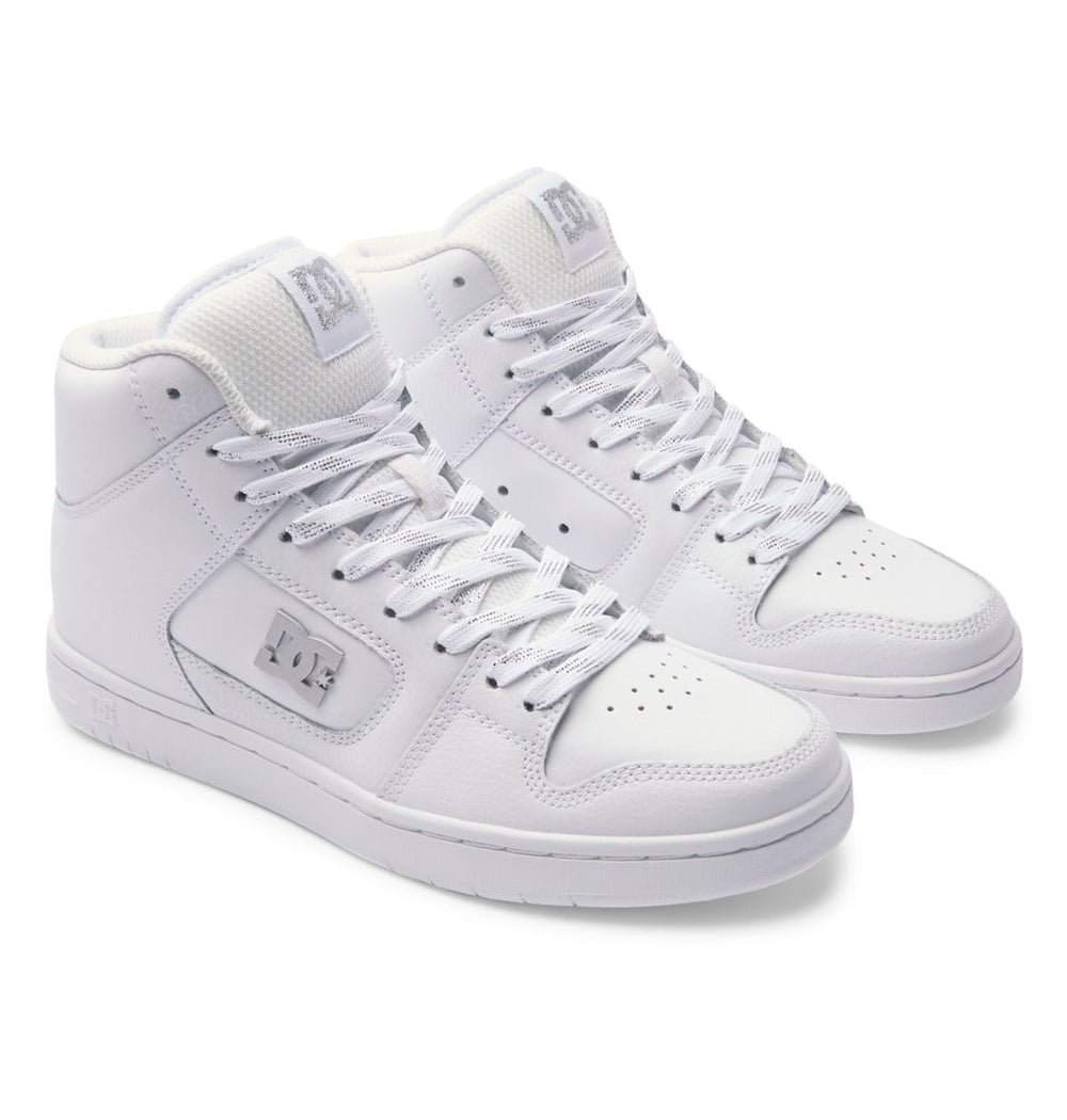Manteca 4 Hi High-Top Shoes - White/Silver