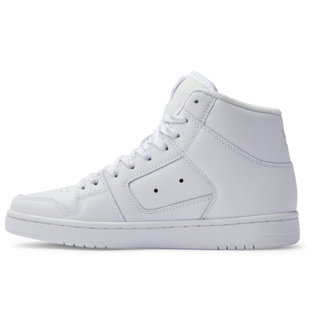 Manteca 4 Hi High-Top Shoes - White/Silver
