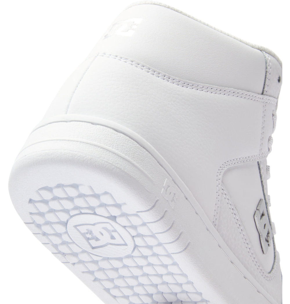 Manteca 4 Hi High-Top Shoes - White/Silver