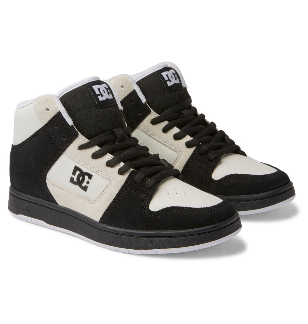 Manteca 4 Hi High-Top Shoes - White/White/Black